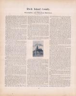 Rock Island County History 1, Rock Island County 1905 Microfilm and Orig Mix